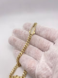 Chaîne Cuban Link 6mm (box lock zircons)