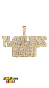 Flawless Gold Pendant (Diamonds)