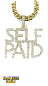 Pendentif Self Paid (avec diamants)