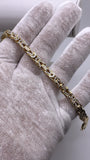 Bracelet Byzantine 5.5mm Diamond Cut