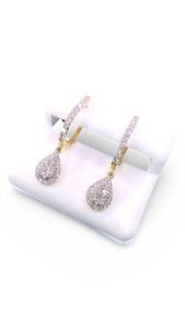 Boucles d’oreilles D02 (diamants)