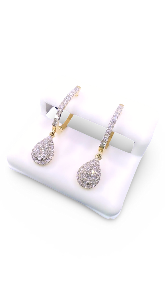 Boucles d’oreilles D02 (diamants)