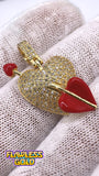 Pendentif coeur (Diamants)