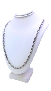 Chaîne Torsade 4.5mm (or blanc)