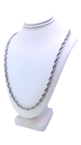 Chaîne Torsade 4.5mm (or blanc)