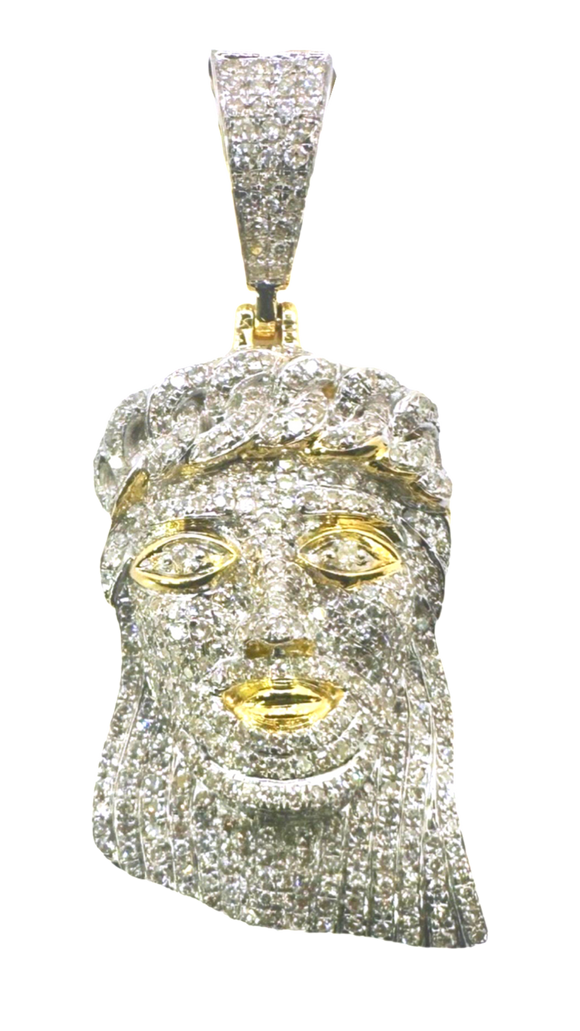 Pendentif Jésus (diamants)