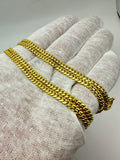 Miami Cuban Link pleine (Or 18k)