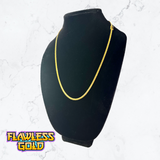 Miami Cuban Link pleine (Or 18k)