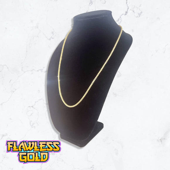 Ice chain 3.5 mm yellow gold