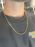 24 inch Gold Halo Chain