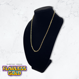 24 inch Gold Halo Chain