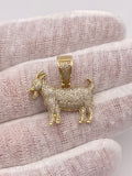 Goat Pendant (Diamonds)