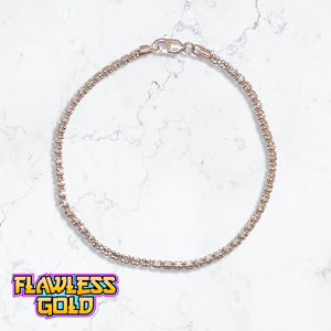 Bracelet ice (pink gold)